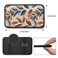 thumbnail image 2 of Car Handrails Box Pad 12.6 X 7.5 In Waterproof Non-Slip Wear-Resisting Durable Breathable Strong Tensile And Tensile Stretch Abstract Leaves (5), 2 of 7