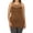 LT Brown, variant on Women & Plus Seamless Triple Criss Cross Front Long Cami Tank Top (2PK: DK Burgundy/Deep Coral, 1X/2X)