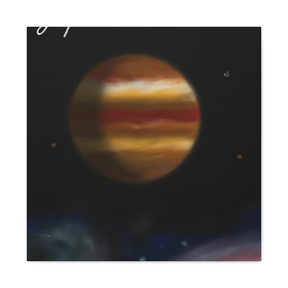Jupiter's Celestial Beauty - Canvas