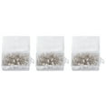 thumbnail image 1 of Chinchetas Transparentes, Chinchetas De Diamante Cabeza De Diamante De Plástico Con Caja De Plástico Para Papeles Para Tablones De Anuncios ANGGREK Otros, 1 of 8