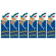 Eureka Shark Reading is Fin-Tastic Bookmarks, 36 Per Pack, 6 Packs