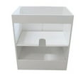 thumbnail image 4 of 30 in. Single Sink Foldable Vanity Cabinet, White Finish, 4 of 6