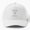 White, variant on Command Yourself First Baseball Hat, Leadership Discipline Statement Graphic Design, Classic Cap