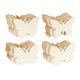 thumbnail image 2 of 40 Piezas de Madera Sunnimix Mariposa Recortes Rebanadas Naturales Artesanía, 2 of 8