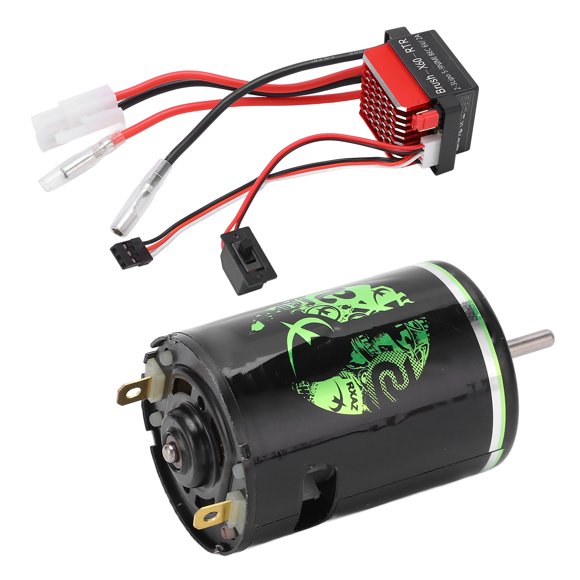 RC Brushed Motor, Dual Operation Mode Low Voltage Protection 540 Brushed Motor +360A ESC Motor And Esc Combo Suitable For RC SUV