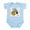 Sky Blue, variant on CafePress - Bee Watercolor Infant Bodysuit - Baby Light Bodysuit, Size Newborn - 24 Months