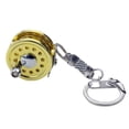 thumbnail image 1 of Carrete de Pesca con Mosca Llavero Llavero Tenedor de Llave Diámetro 1 '' Rueda de Línea Zulema Llavero carrete de pesca, 1 of 8