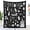 M003, variant on Halloween DIY Coloring Blanket with 24 Washable Markers, Creative Art Custom Coloring Fabric Blankets, Personalized Cozy Halloween Home Decor Activity Blanket for Adults