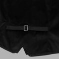 thumbnail image 4 of Zpzdpjkx Mens Oktoberfest Waistcoat Stand Collar Button Front Contrast Piping Pockets Traditional Sleeveless Vest for Beer Festival Party, 4 of 7