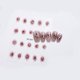 thumbnail image 1 of Ganfancp 5D Nail Art Stickers Pegatina Blanca Autoadhesiva Nail Art Sticker Rebajas Hoy Liquidación 1 Hoja de Pegatinas Nail Art, 1 of 1