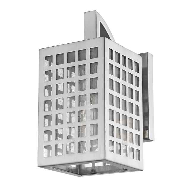 Acclaim Éclairage 1802SN Letzel 1 Lumière 11 Pouces Satin Nickel Support Mural Extérieur