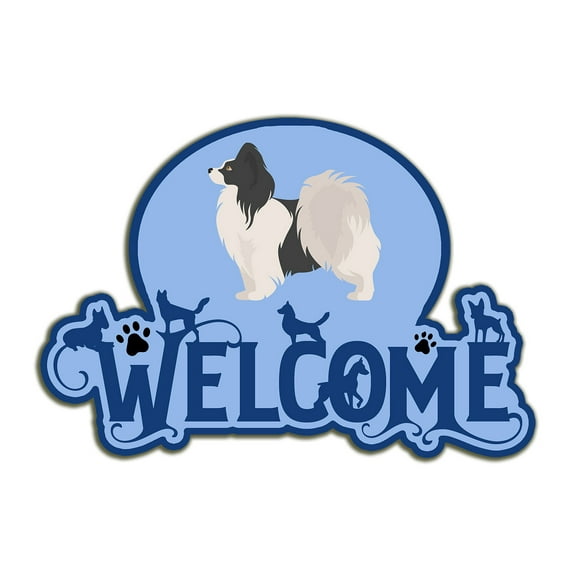Papillon #2 Welcome Door Hanger Decoration