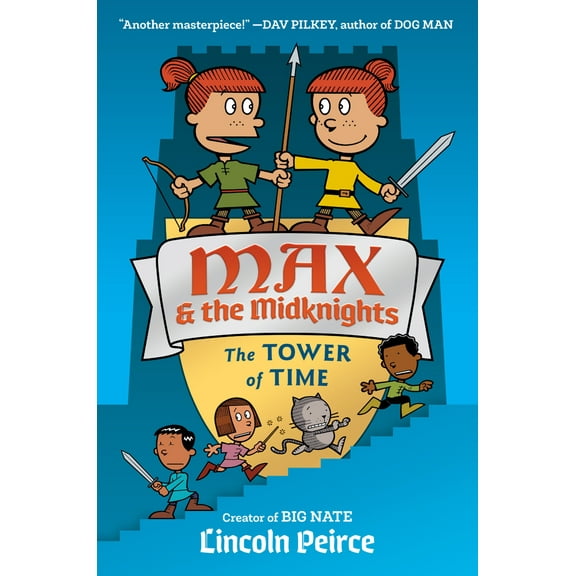 Pre-Owned Max and the Midknights: The Tower of Time (Hardcover) 0593377893 9780593377895