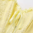 thumbnail image 6 of CHUMUD Womens Lace Up Corset Top Overbust Body Shaper Bustier Corsets Renaissance Floral Vintage Shapewear, 6 of 6
