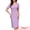 Purple, variant on Women's Short Sleeve Square Neck Button Sheath Dress for Office XS Purple