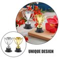 thumbnail image 4 of Miangastore Award Trophy For Kindergarten Plastic Gold Children 12Pcs 3.35X1.97X1.81In, 4 of 9