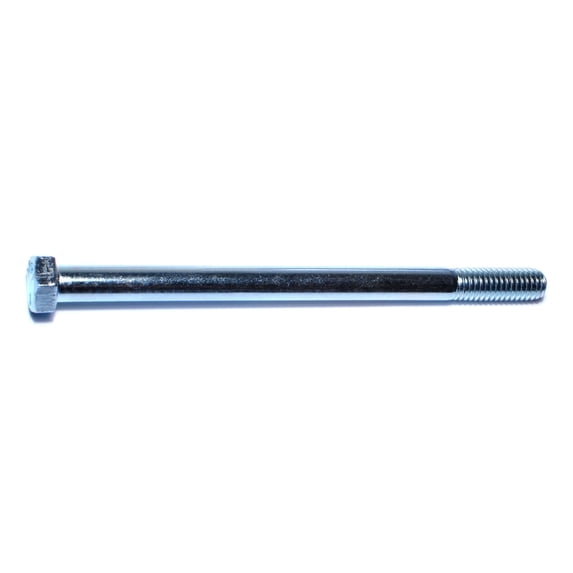 3/8"-16 x 5-1/2" Zinc Plated Grade 5 Steel Coarse Thread Hex Cap Screws CSHS5-288