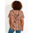 thumbnail image 2 of Avenue Women's Plus Size Capelette Tunic, 2 of 2
