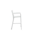 thumbnail image 2 of Pemberly Row Modern Aluminum Bar Stool in White Finish (Set of 6), 2 of 3