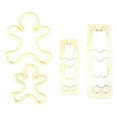 thumbnail image 1 of FMM Sugarcraft Gingerbread People Plastic Gumpaste Cutter Set, 1 of 2