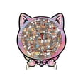 thumbnail image 1 of Casse-tête en Bois en Forme de Chat Morandi de 135 Pcs, 1 of 8