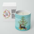 thumbnail image 2 of Carolines Treasures CK3817CDL 3.75 x 3.25 in. Unisex Black & Tan Chorkie Christmas Tree 10 oz Decorative Soy Candle, 2 of 5