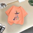 thumbnail image 5 of KPVEVIQ Toddler Halloween Shirt Kid Cute Witch Broomstick Tees Boys Girls Halloween Tops Clothes, 5 of 5