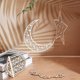 thumbnail image 1 of 9 Piezas Adornos Colgantes de Madera Decoración Hueca Ramadan Kareem Estrella Luna Viento Luz Colgante Adorno Feliz Eid Colgante Colgante para Decoraciones de Fiesta LingWen 8390614637122, 1 of 1