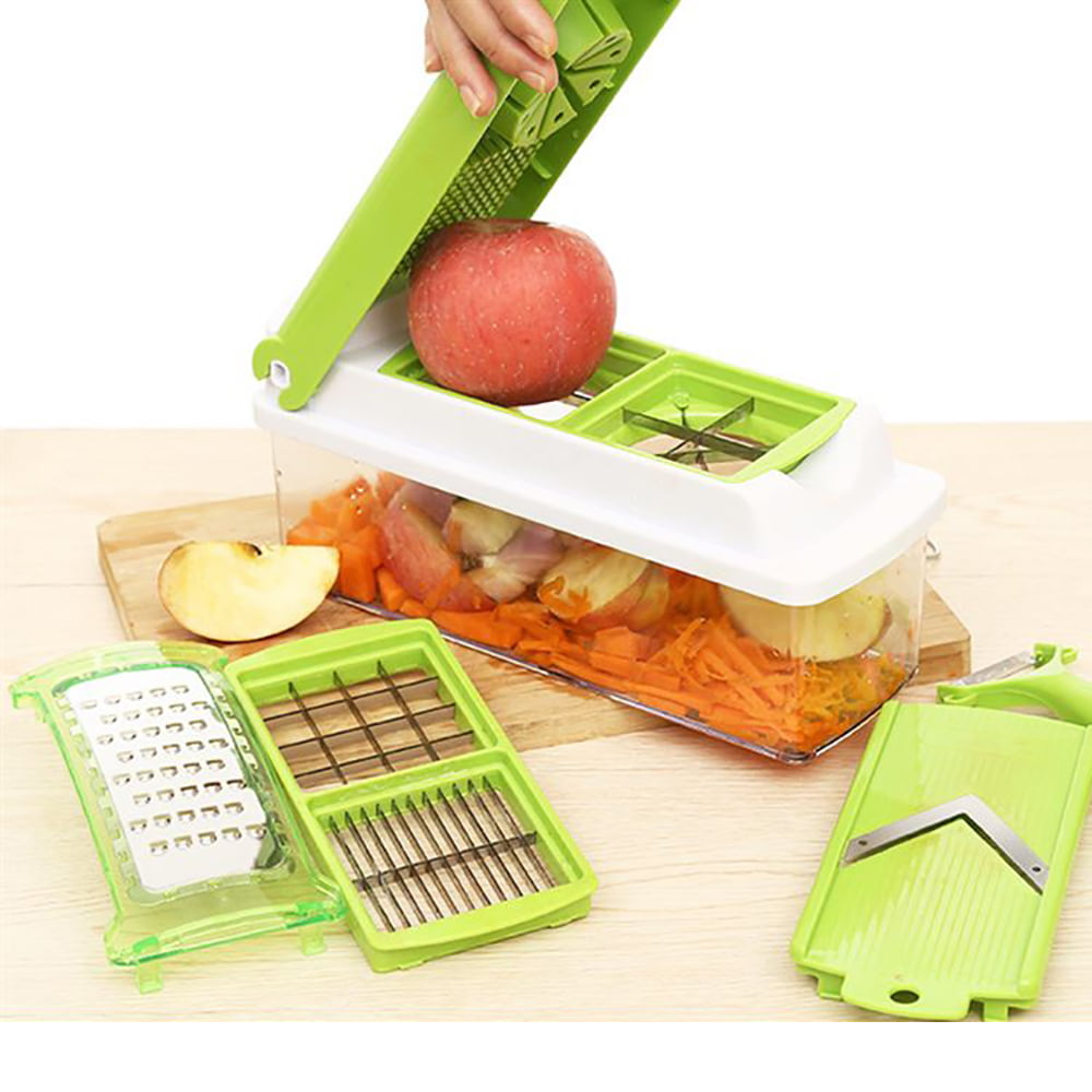 Onion Slicer Plus Dicer Vegetable Cutter Fruit Peeler Kitchen Food Chopper 
