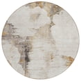 thumbnail image 2 of Addison Rugs Chantille Indoor/Outdoor Transitional Modern Beige Washable Round Rug, 8' x 8', 2 of 6