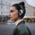 thumbnail image 4 of Over Ear Wireless Headphones - 7.09"x5.12"x2.76" Foldable with ANC - 40mm Driver Bluetooth & AUX for Long Battery Music & Travel Commute, 4 of 8