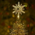 thumbnail image 4 of Darzheoy Christmas Tree Topper Star Christmas Decoration Lighting Holiday Decoration Three Dimensional Top Star Hollow Out Tree Top Star Holiday Decoration, 4 of 6