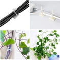 thumbnail image 4 of 160 PCS Plant Climbing Wall Fixture Clips, Plant Clips, Vine Plant Wall Clips, Self-Adhesive Invisible Plant Fixing Hook for Plant Garden Wall Clip, Sticky Plant Fixing Clip, 4 of 9