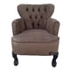thumbnail image 1 of Sillón Vintage MARDAM Craquelado Chocolate, 1 of 3