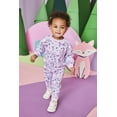 thumbnail image 2 of Garanimals Baby Girls Printed Fleece Sweatshirt with Long Sleeves, Sizes 6-24 Months, 2 of 4