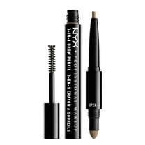 NYX Professional Makeup 3-In-1 Brow Pencil in Blonde, 0.135 oz