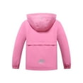 thumbnail image 2 of MGEOY Boys Girls Rain Jackets Lightweight Waterproof Hooded Raincoats Windbreakers for Kids，Sizes 4-16, 2 of 7