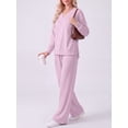 thumbnail image 2 of MINTREUS Women's 2 Piece Matching Lounge Sets Soft Loungewear 2026 Trendy Fall Outfits, 2 of 7