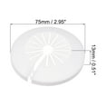 thumbnail image 3 of Uxcell Pipe Cover Decoration 0.59"  1.57" PP Escutcheon Water Pipe Drain Line Cover White 4Pcs, 3 of 6