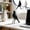 Black, variant on Animal Statues Decor ,Modern Home Decorative, Birds Sculpture, Ornaments for Shelf, Bookshelf, Coffee Table,Knick Knacks Home Decor for Shelves