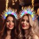 thumbnail image 1 of Diademas LED HONLYNE que brillan en la oscuridad, suministros para fiestas, 2 unidades, 1 of 9