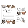 thumbnail image 1 of Inkdotpot Set Of 30Safari Baby Shower Invitations-Diaper Raffle Tickets And Baby Shower Book Request Cards Jungle Animals Invites Its A Boy Its A Girl, 1 of 7