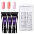 thumbnail image 1 of DPTALR 3color Quick Extension Gel Set Nail Phototherapy Crystal Nail Extension Gel, 1 of 1
