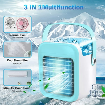 

MIARHB Portable Air Conditioner Fan Rechargeable Evaporative Air Conditioner Fan
