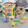 thumbnail image 2 of Vogacara Caja de inteligencia a juego con forma multifunción, juguetes de ensamblaje, bloques de construcción educativos para la primera infancia para Juguetes Educativos No.1 Vogacara FN003401-01, 2 of 6