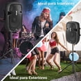 thumbnail image 4 of Tripie para Bocina Premium Pyle, Soporte Ajustable, Diseño de Acero Resistente, Compatibilidad Universal de 35mm, Pasador de Seguridad, Plegable para Almacenamiento, Ideal para Bocinas Grandes, 4 of 7