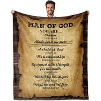 Pastor Appreciation Gifts Blanket 60"x50", Pastor Gifts for Men, Unique Pastor Gifts Gifts for Pastor, Christian Pastor Gifts, Thank You Gift for Pastor, Catholic Religious Gifts for Pastor