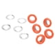 thumbnail image 4 of 500 juegos de ojales de 8 mm Kit de ojales para prevención de óxido Kit de ojales de cuero de metal Kit de herramientas para reparar decoración naranja, 4 of 12
