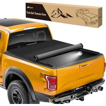 Nilight Soft Roll Up Truck Bed Tonneau Cover Compatible with Ford F150 2015 2016 2017 2018 2019 2020 2021 2022 2023 2024 2025 6.5ft Bed Cover