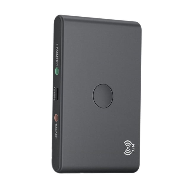 Portable 2 In 1 Stereo Audio Adapter TV Headphones Bluetooth Receiver